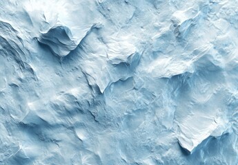Obraz premium Close-up textured light blue glacial ice surface.