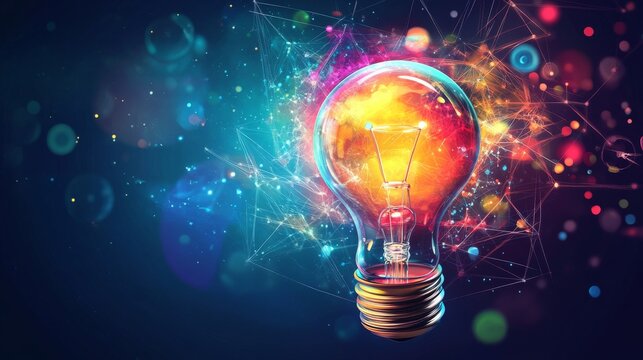 Vector illustration of scientific research and education concept – abstract futuristic science background with molecular structures, dna helix, chemical formulas, and technological elements representi - Powered by Adobe