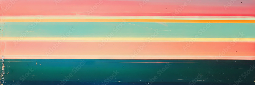 Poster colorful horizontal stripes texture for graphic design and background use