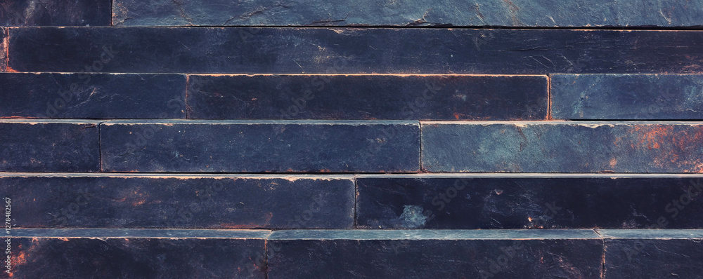 Poster rustic textured horizontal brick stripes for architectural design