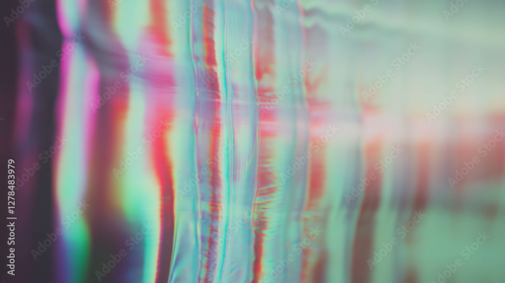Poster iridescent aurora borealis inspired texture for artistic backgrounds and design