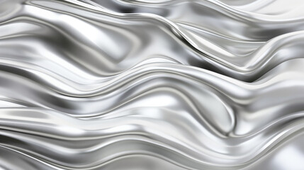 abstract background of silver silk