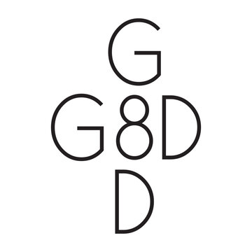 G8D Monogram Christian Logo