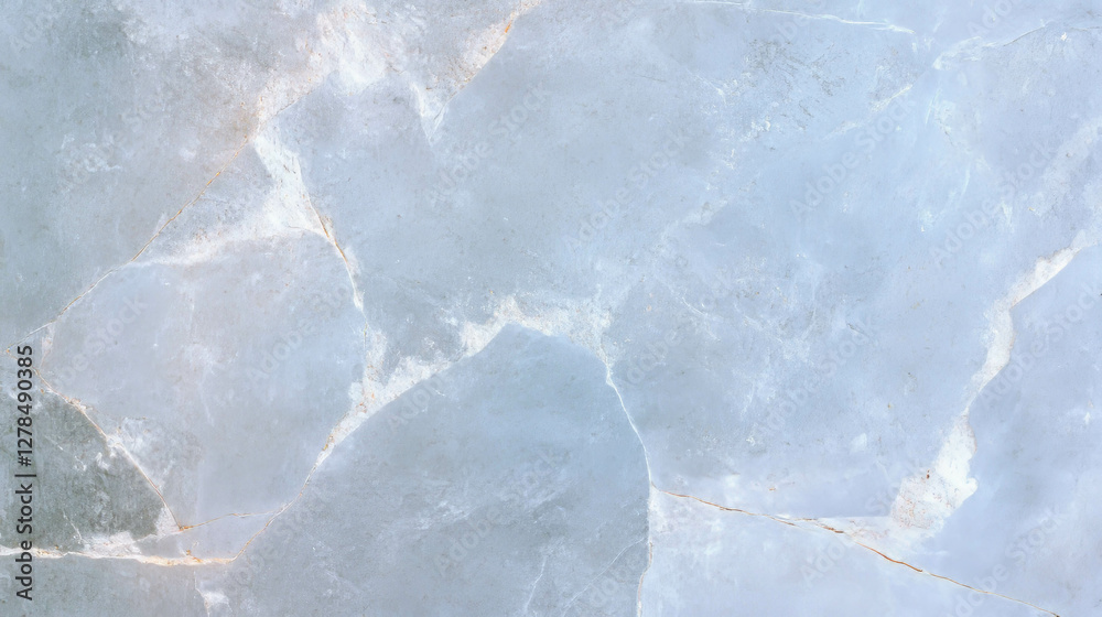 Poster Light greyish clay wall texture with subtle cracks for background and design