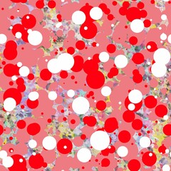 seamless pattern with hearts