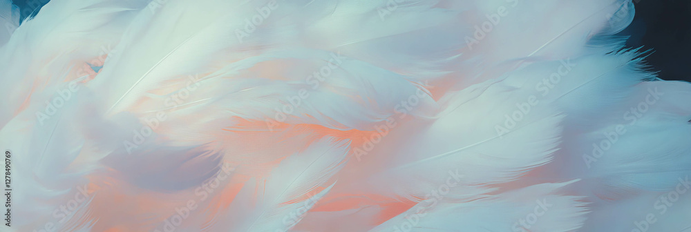 Poster elegant light paint texture with delicate feathering for creative design