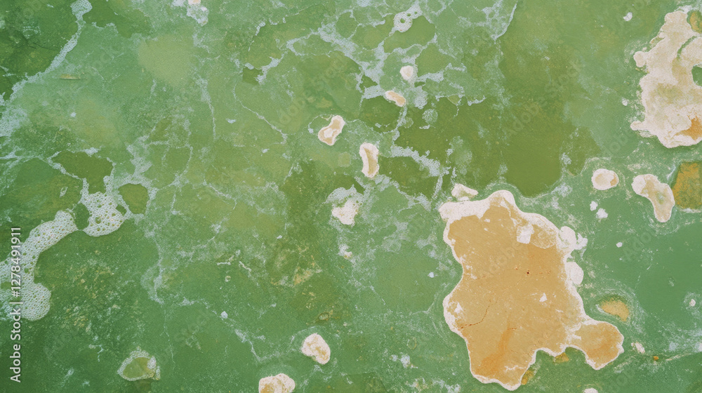 Poster natural limestone texture with water erosion patterns for background design