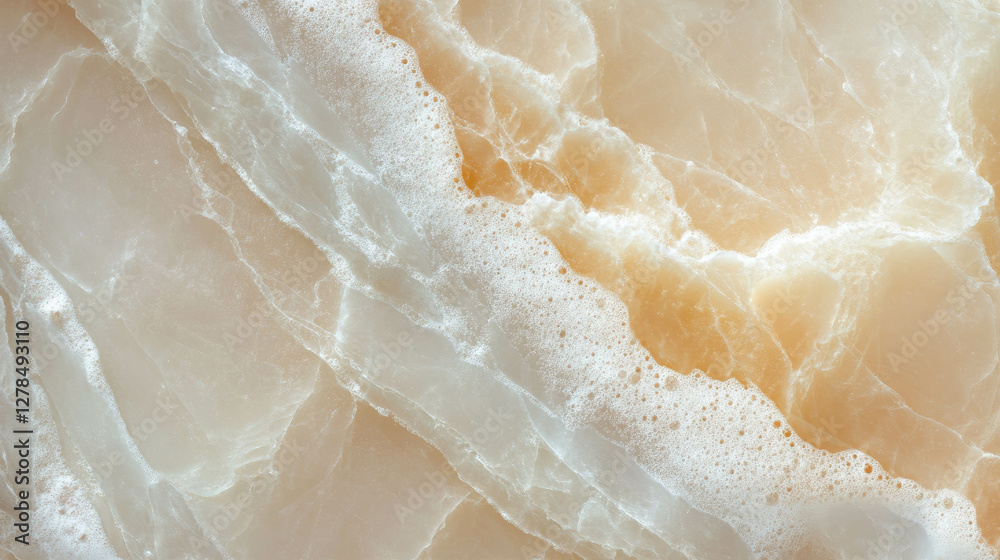 Poster limestone texture with water erosion marks for natural pattern design