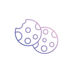 Cookie vector icon