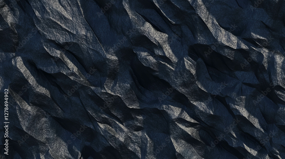 Poster natural black slate texture with matte uneven surface for background design