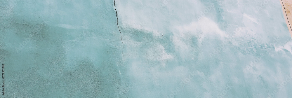 Poster Smooth pale grey wall with subtle texture for background or design projects