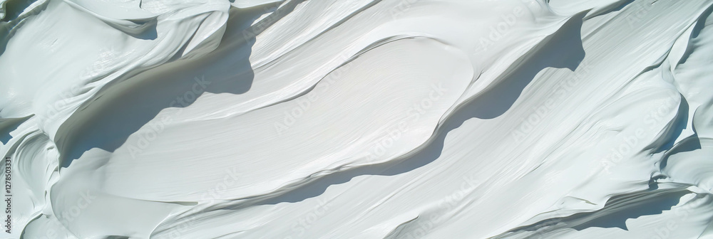 Poster abstract texture of pale paint with soft blended brushwork for creative design