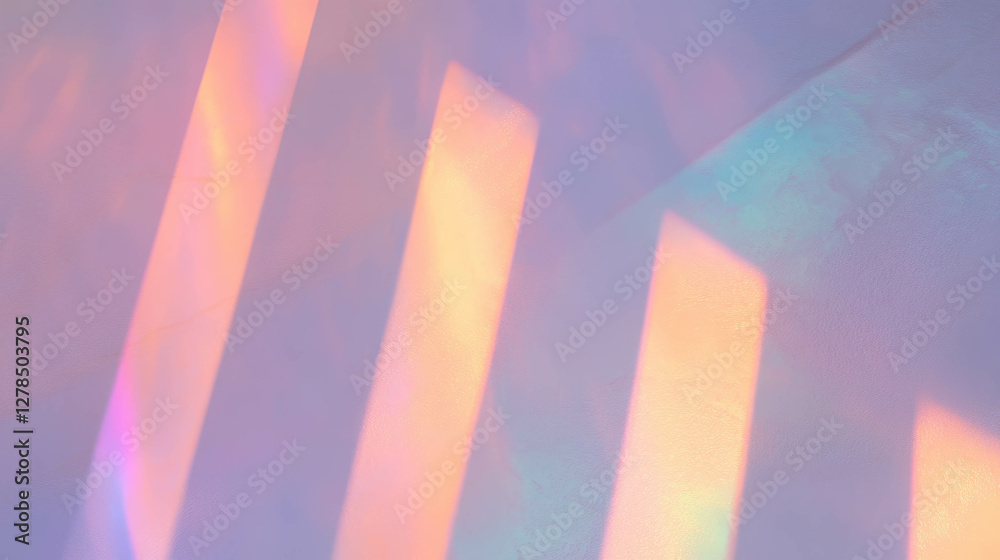 Poster pearlescent light grey wall texture with subtle pastel hues for creative design projects
