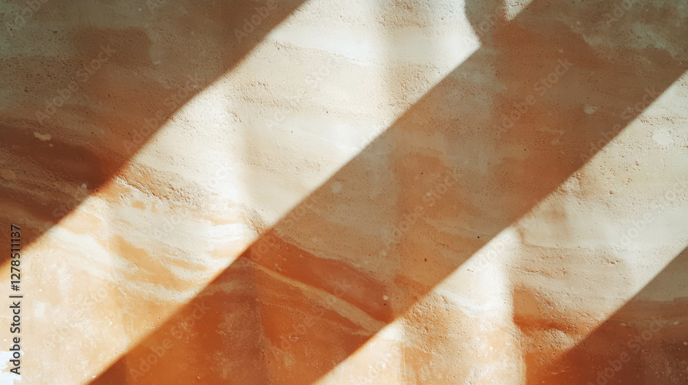Poster natural texture of rammed earth and smooth clay wall design for architecture