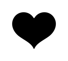 Abstract heart symbol graphic design