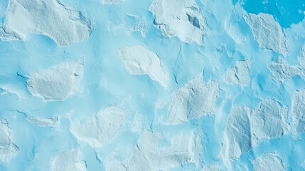 Obraz premium Abstract texture of rough white stained brick with blue tone for background design