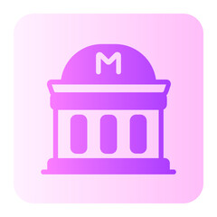 Museum  gradient icon