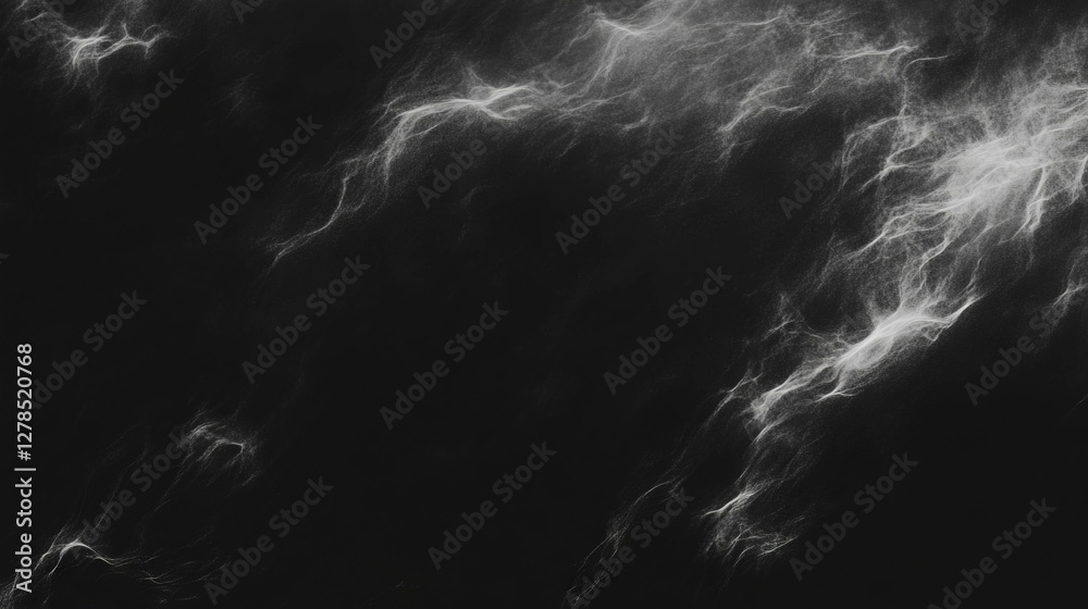 Poster Textured dark chalkboard surface with abstract light patterns