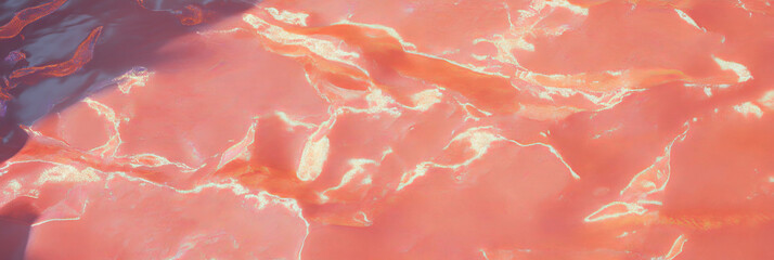 Vibrant textured surface with abstract bright red and pink hues