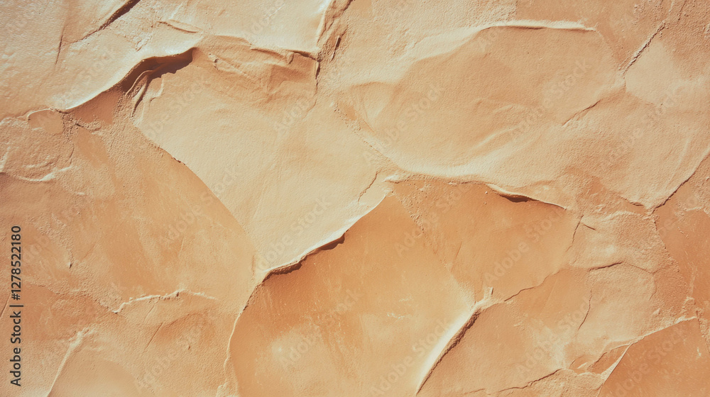 Aufkleber Subtle clay wall texture with smooth surface for design and background use