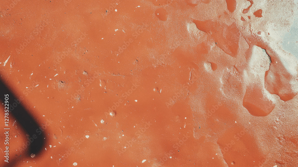 Poster textured earthy surface with smooth clay finish and subtle shadows