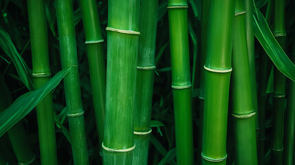 Obraz premium Natural bamboo texture pattern for eco-friendly design