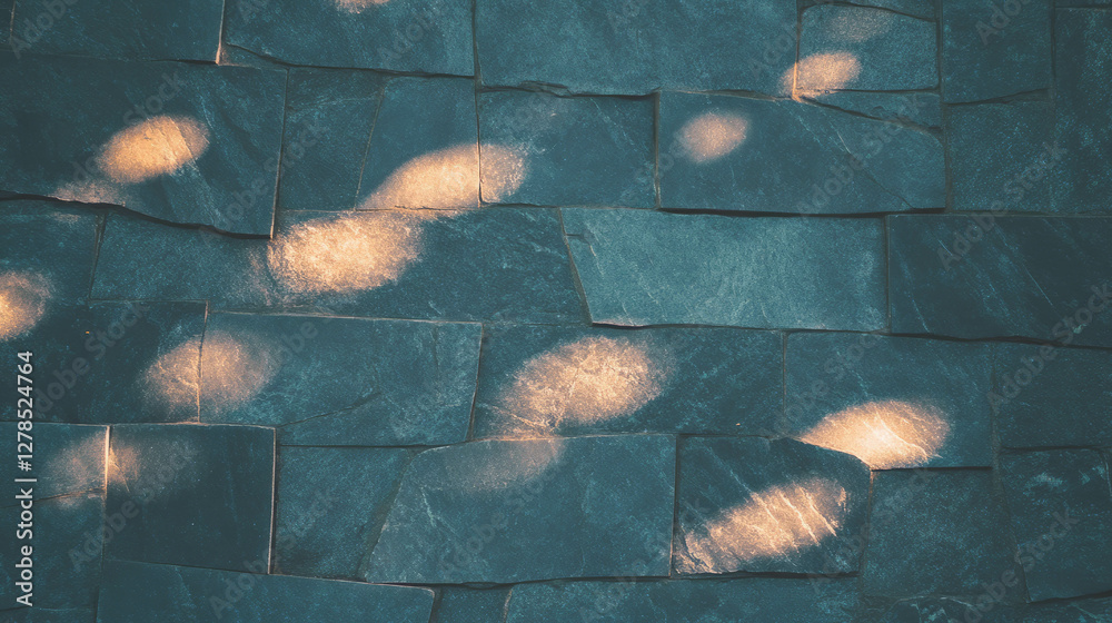 Poster Stone tile texture with varied designs for backgrounds and design projects
