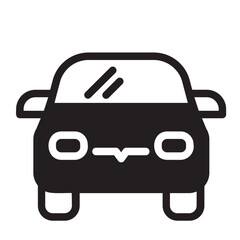 car glyph icon
