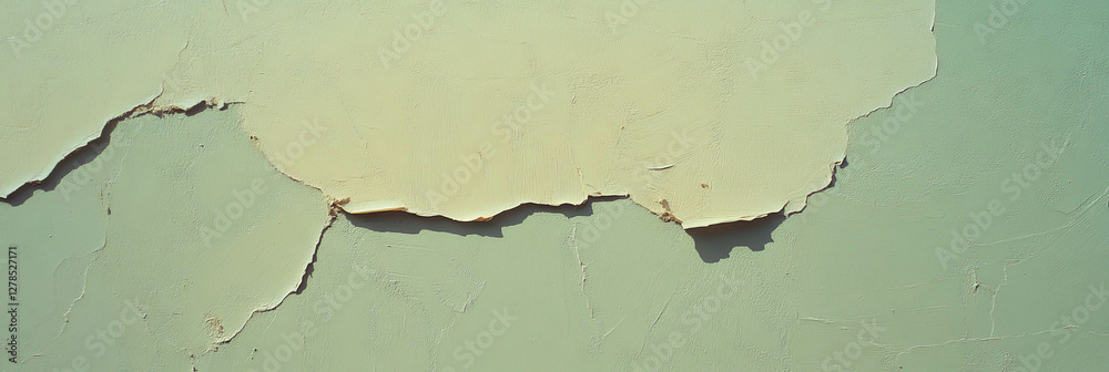 Aufkleber Textured surface with peeling paint for abstract background design