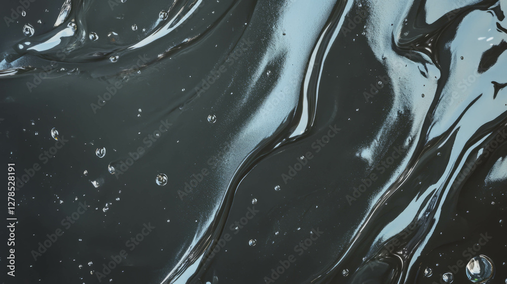 Poster abstract texture of thick sticky mud with viscous textures for design