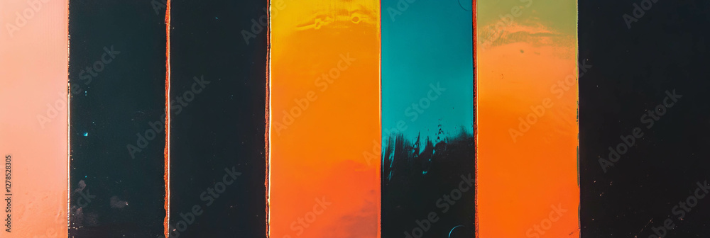 Aufkleber abstract striped texture with glossy finish for modern design