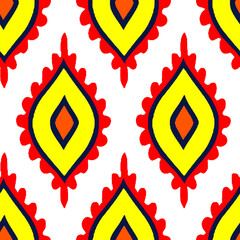vector seamless pattern. ethnic illustration. tribal pattern.