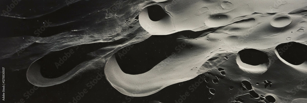 Poster abstract textured dark plaster surface with varied patterns