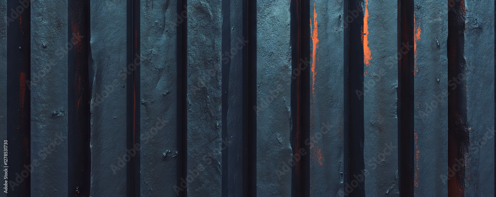 Poster Abstract vertical dark stripes texture with subtle highlights for background design