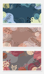Spring background with beautiful. flower background for design. Colorful background with tropical plants.