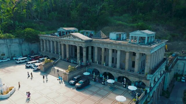 Temple of Leah, Cebu's Roman Inspired Mausoleum (4K Aerial)
Capture the grandeur of the Temple of Leah in Cebu, Philippines, with this stunning 4K aerial video