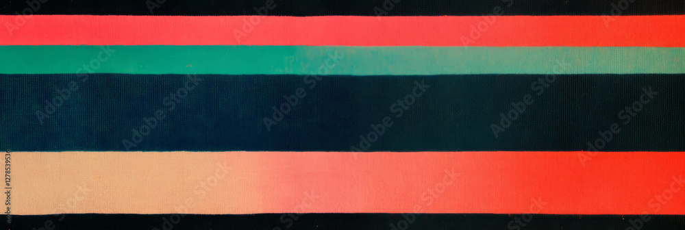 Poster bold colorful horizontal stripes texture for creative design projects