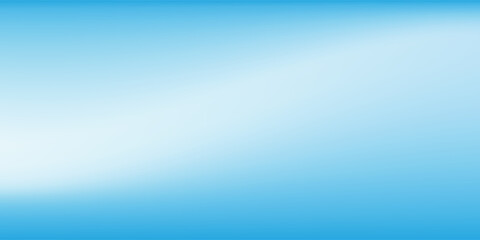 Aesthetic clear blue sky set. Summer season blue pastel colored vertical vector banner. Blurred sky gradient background. Simple soft light backdrop.