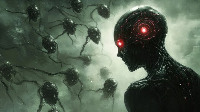 Cybernetic Being and Swarm: A Digital Nightmare