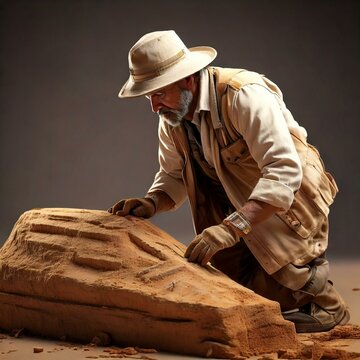 Ein alter Arch&auml;ologie-Professor macht eine wichtige Entdeckung