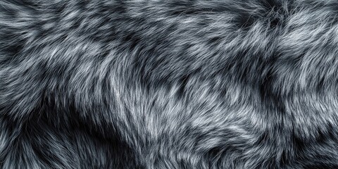 Velvety black and white fur in exquisite detail—soft yet subtly textured. A mysterious text label hints at secrets within its intricate weave