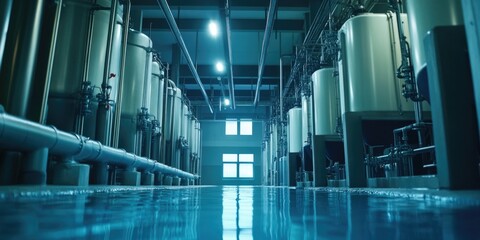 Obraz premium Industrial Tank Farm