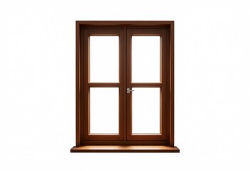 Detailed Window Illustration on Pure White: Perfect for Architectural Presentations, Interior Design Projects, Visualizing Natural Light, Minimalist Design, Customizable Elements

