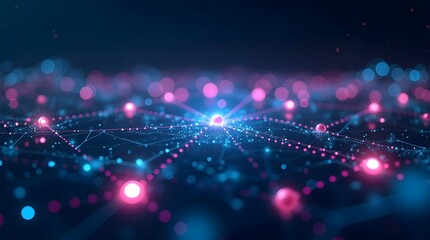 abstract background of lights