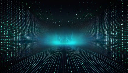 Obraz premium Digital Data Wallpaper Background
