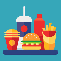 fast food and drink