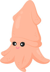 illustration squid
