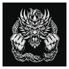 Fototapeta premium tribal tattoo design