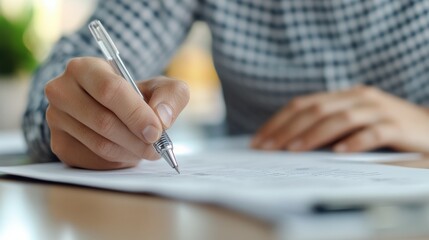 Students engaged in exam preparations with visible stress in classroom
