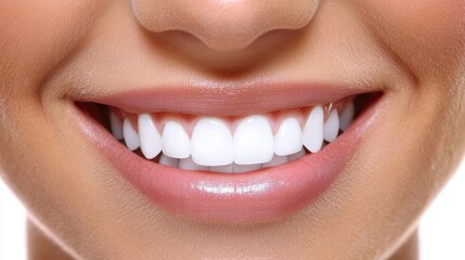 Obraz premium Smile transformation event dental clinic photography bright environment close-up oral health awareness